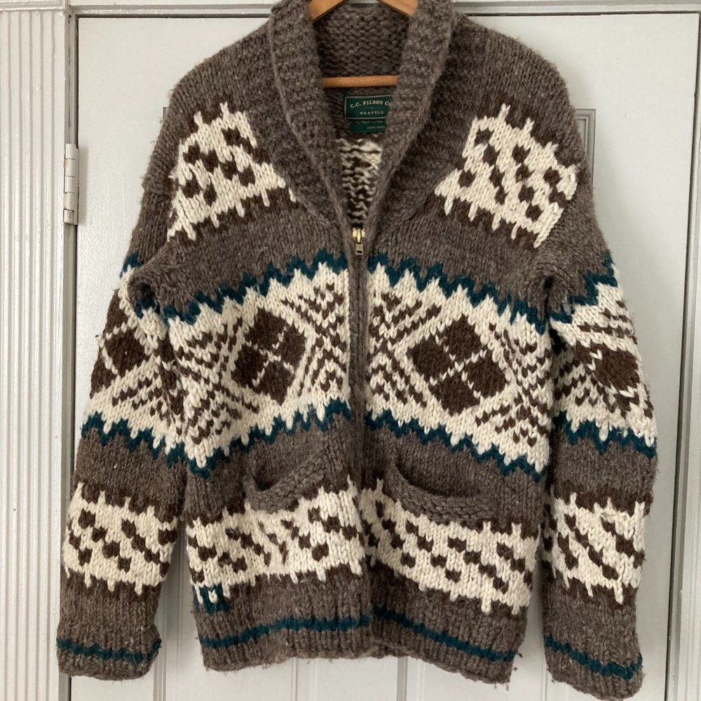 Filson HANDMADE FULL-ZIP SWEATER